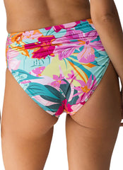 Nani Women's Freedive High Leg Ruched Bikini Bottom