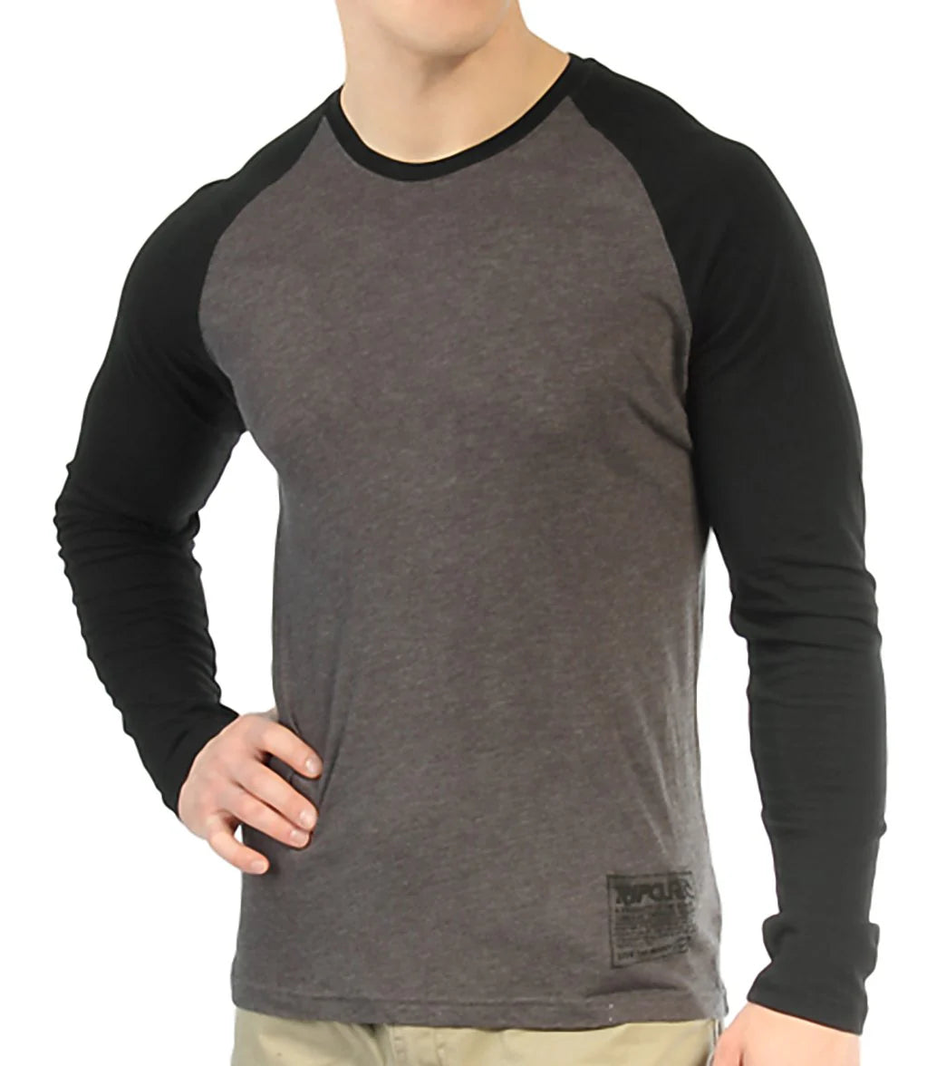 Rip Curl Guys' Tip To Tip Badge Raglan L/S Shirt