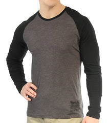 Rip Curl Guys' Tip To Tip Badge Raglan L/S Shirt