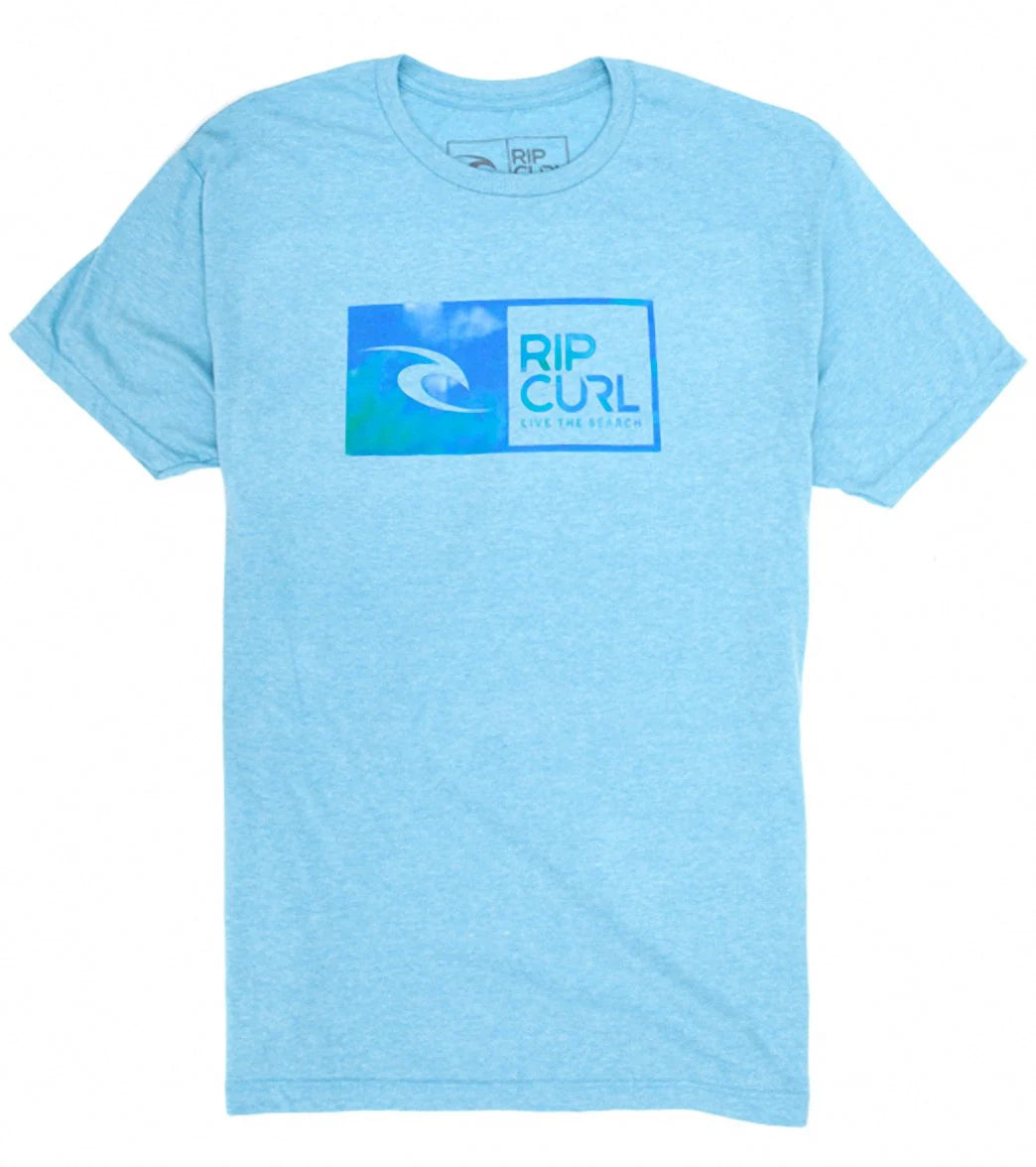 Rip Curl Men's Inked Watu Heather S/S Tee