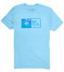 Rip Curl Men's Inked Watu Heather S/S Tee