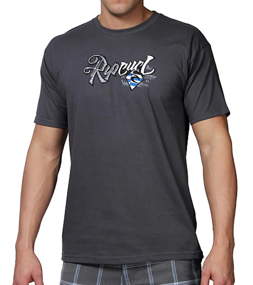 Rip Curl Guys' Back In Time S/S T-Shirt