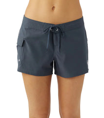 O'Neill Women's Saltwater Solids Stretch 3" Boardshorts