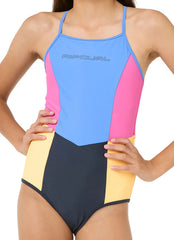 Rip Curl Girls' Block Party One Piece Swimsuit (Big Kid)