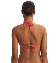 Polo Ralph Lauren Women's Terry Logo Halter Triangle Bikini Top