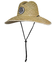 Rip Curl Guys' Wetty Patch Straw Hat